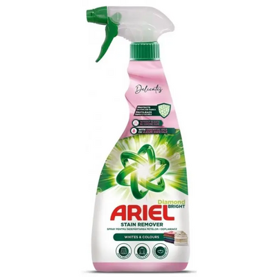 Спрей пятновыводитель Ariel White & Color Delicat, 750 мл ply-00010 фото