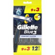 Бритва без змінних картриджів Gillette Blue 3 Comfort Slalom 12шт odn-00001 фото 1