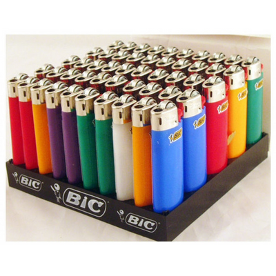 Зажигалка BiC J23 Slim кремневая оригинал 50 шт / уп tov-00003 фото
