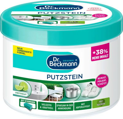 Паста для чистки Dr.Beckmann 3 в 1 с ароматом лайма, 550 г 000006 фото
